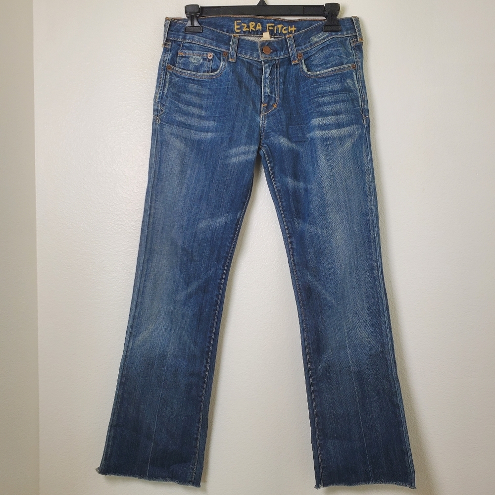 Ezra Fitch Y2K Low Rise Bootcut Jean Size 27 Medium Wash‎ Vintage Denim - Picture 12 of 13